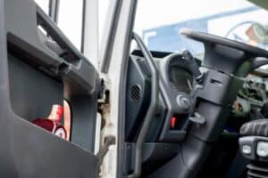 OlomoucJune16thCzechRepHeavyTruckSeatViewWith