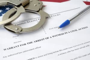 DistrictCourtWarrantForTheArrestOfAWitnessIn