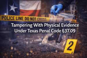 tampering with evidence