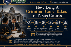 How Long A Criminal Case Takes In Texas Courts