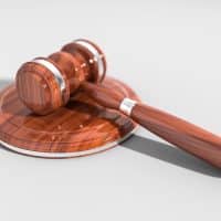 Wooden judge