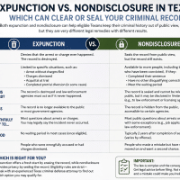 Expunction vs. Nondisclosure in Texas