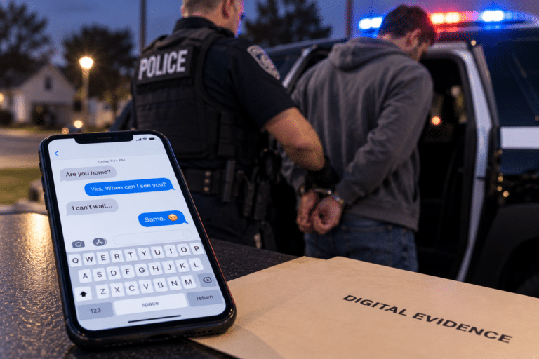 Can You Be Arrested For A Sex Crime Based On A Text Message