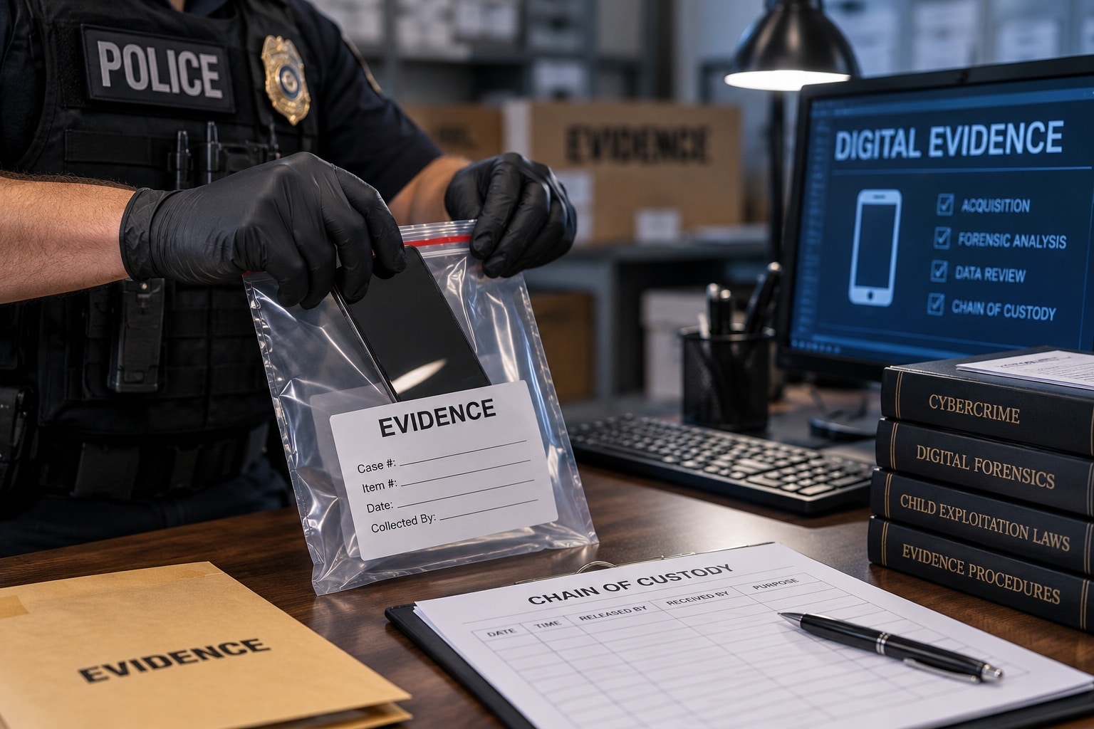 What Happens If Police Seize Your Phone In A Child Pornography Investigation