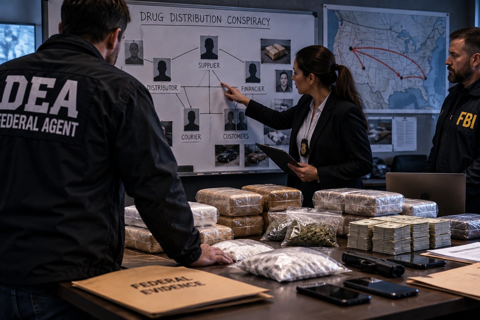 What Is A Drug Distribution Conspiracy Under Federal Law